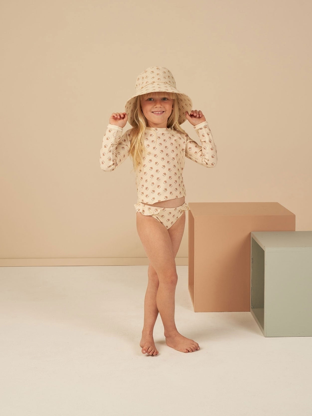 Rylee & Cru Maryn Rash Guard Set | Vintage Fleur